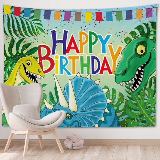 Happy Birthday Photo Backdrop Party Decoration Tapestry, Size: 230x180cm(GT56-9) - Camera Accessories by buy2fix | Online Shopping UK | buy2fix