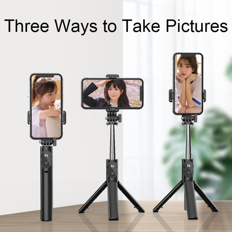 Portable 360 Degree Rotation Foldable Bluetooth Selfie Stick, Spec: P20S-1 74cm - Consumer Electronics by buy2fix | Online Shopping UK | buy2fix