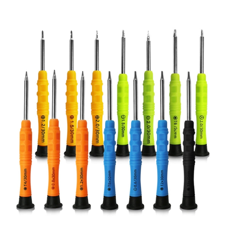 20pcs Mini Screwdriver Anti-Slip Mobile Phone Disassembly Maintenance Tools, Series: T2 - Repair & Spare Parts by buy2fix | Online Shopping UK | buy2fix