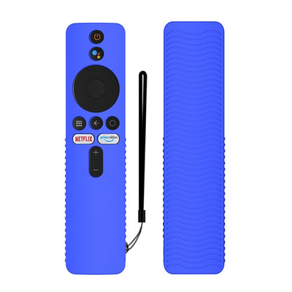 For Xiaomi 4K TV Stick Y48 Remote Control Anti-Drop Silicone Protective Cover(Blue) - Consumer Electronics by buy2fix | Online Shopping UK | buy2fix