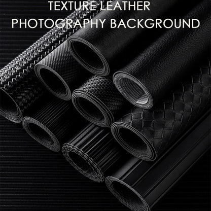 PVC Leather Texture Photography Shooting Background Cloth Waterproof Background Board 50 X 68cm(Black Lychee) - Solid Color by buy2fix | Online Shopping UK | buy2fix