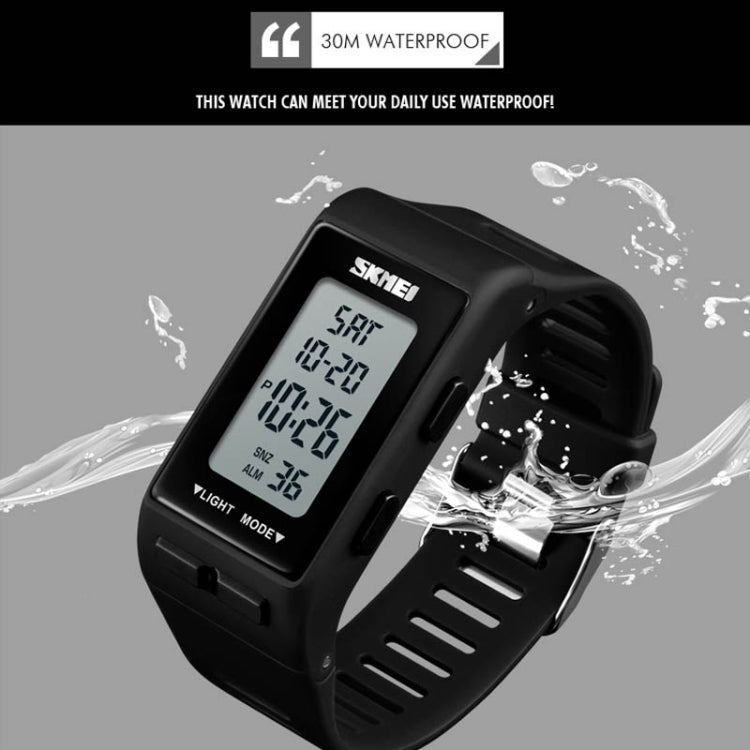 SKMEI 1362 Sports Electronic Watch Fashion Waterproof Countdown Children LED Watch(Red) - LED Digital Watches by SKMEI | Online Shopping UK | buy2fix