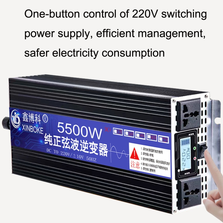 XINBOKE High Power Household Car Sine Wave Inverter 24V 2000W To 220V 1000W(Single Display) - In Car by XINBOKE | Online Shopping UK | buy2fix