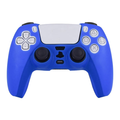 For PS5 Controller Silicone Case Protective Cover, Product color: Camouflage Blue - Cases by buy2fix | Online Shopping UK | buy2fix