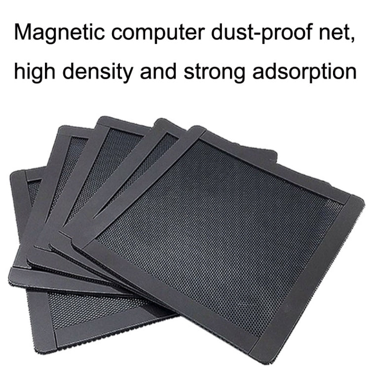 10pcs 14x28cm With Magnetic Suction Ordinary Version PVC Cooling Fan Dust Net Desktop Computer Industrial Fan Filter Cover -  by buy2fix | Online Shopping UK | buy2fix