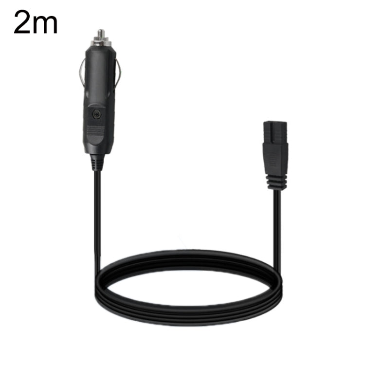 12V/24V Car Refrigerator Cable B Suffix Cigarette Lighter Plug Power Cord, Length: 2m Without Switch -  by buy2fix | Online Shopping UK | buy2fix