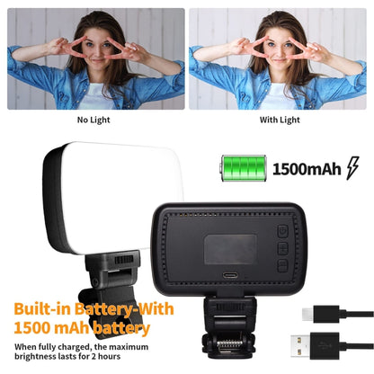 BL01 Rechargeable Video Conference Lighting With Three Color Temperature Stepless Dimming -  by buy2fix | Online Shopping UK | buy2fix