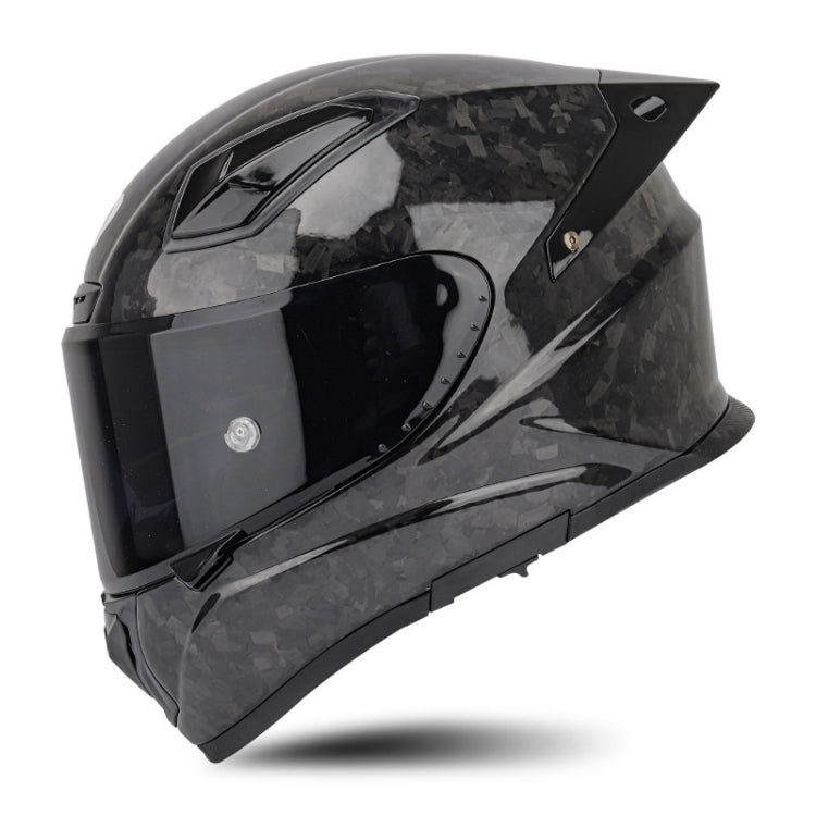 SOMAN Four Seasons Full Cover Motorcycle Helmet, Size: XL(Cheetah Print Black) - Helmets by SOMAN | Online Shopping UK | buy2fix