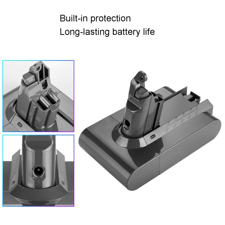 For Dyson V6 Series Handheld Vacuum Cleaner Battery Sweeper Spare Battery, Capacity: 1.5Ah - Dyson Accessories by buy2fix | Online Shopping UK | buy2fix