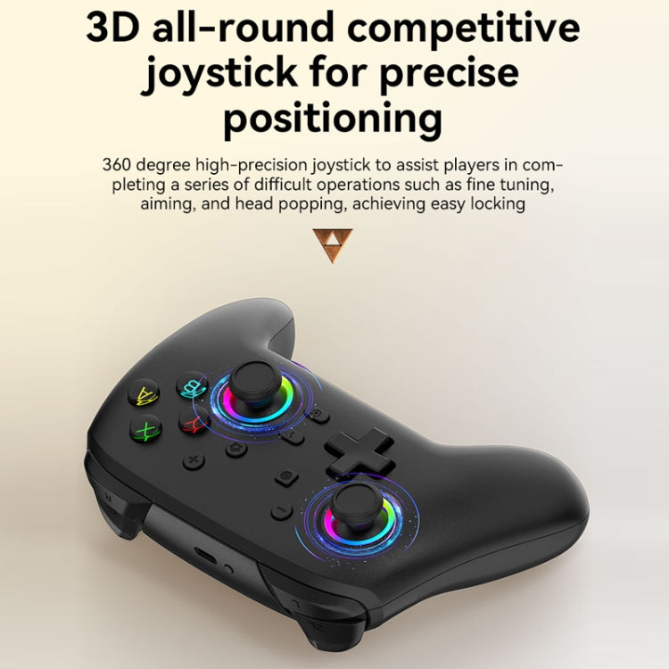 Wireless Bluetooth Somatosensory Vibration Gamepad for Nintendo Switch/Switch PRO, Color: Black - Gamepads by buy2fix | Online Shopping UK | buy2fix