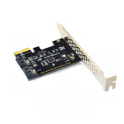 PCE2SAT-A01 PCI-E 1X To SATA3.0 Expansion Card 6 Gbps Transfer Card - Add-on Cards by buy2fix | Online Shopping UK | buy2fix