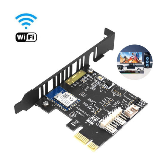 2.4G WIFI Computer Remote Boot Card Remote Control Wireless Switch Module Work With Google Home Tmall Elf - Add-on Cards by buy2fix | Online Shopping UK | buy2fix