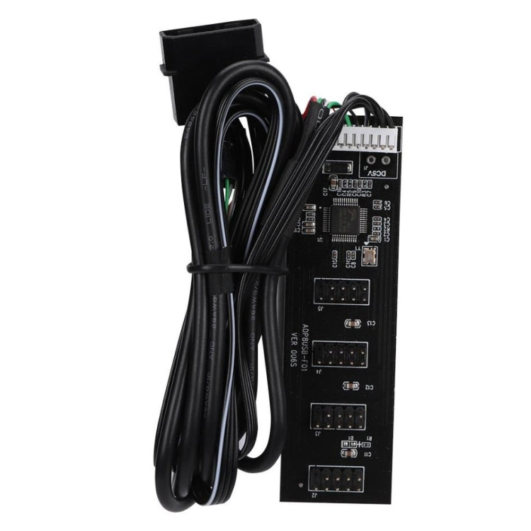 USB 2.0 9pin To 4 9pin Hub Internal Motherboard Header With 4pin Powered - USB 2.0 HUB by buy2fix | Online Shopping UK | buy2fix