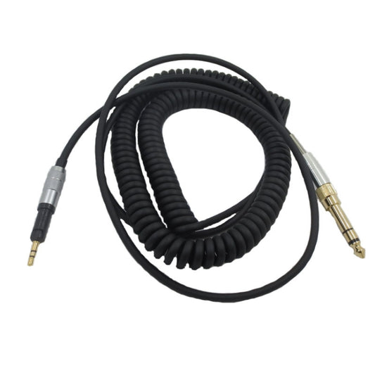 For ATH-M50X / M40X / M70X Spring Headset Audio Cable AUX 2.5mm Head - Headset Accessories by buy2fix | Online Shopping UK | buy2fix