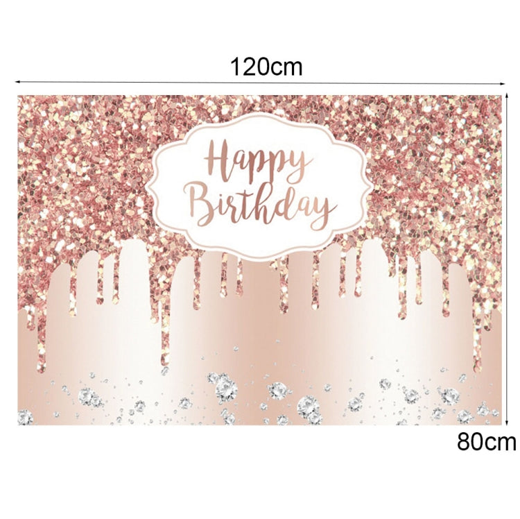 80x120cm Spot Elements Birthday Party Decoration Background Studio Photo Photography Background Cloth(12010421) -  by buy2fix | Online Shopping UK | buy2fix