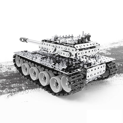 843pcs Main Tank 3D Metal Model Precision Mechanical Assembly Tank Assembly High Difficulty Toys - Model Toys by buy2fix | Online Shopping UK | buy2fix