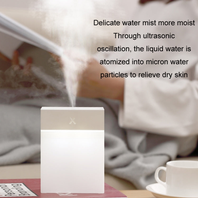 Mini USB Silent Night Light Desktop Humidifier(White) - Air Purifiers & Accessories by buy2fix | Online Shopping UK | buy2fix