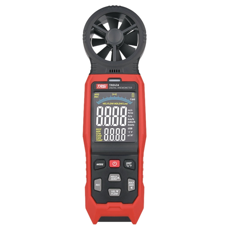 TASI TA642A Portable Digital Wind Speed Meter Air Volume Tester - Tachometers & Anemometer by TASI | Online Shopping UK | buy2fix