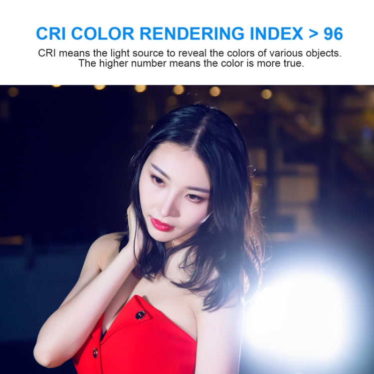 Pixel P50 Dual Color Temperature Flat Panel Fill Light 45W Soft Outdoor Shooting Fill Light For Straight Photography(Lamp+AU Plug Adapter) -  by Pixel | Online Shopping UK | buy2fix