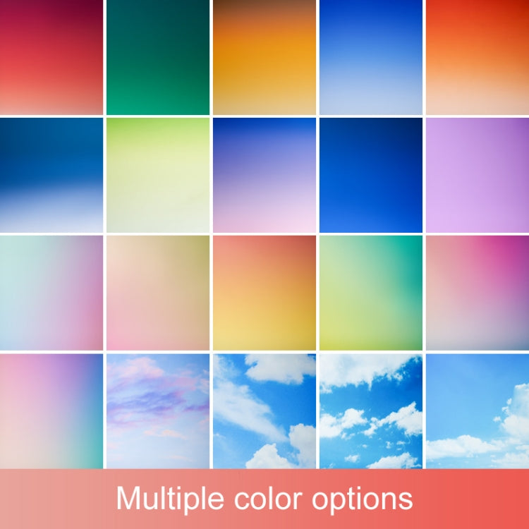 104x144cm Gradient Background Paper Photography Portrait Photo Props(Realm of Clear Sky) - Gradient Color by buy2fix | Online Shopping UK | buy2fix