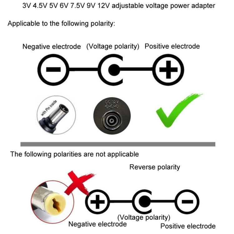 65W 6-20V Adjustable 3A DC Power Adapter Charger, Specification: UK Plug Small - Universal Power Adapter by buy2fix | Online Shopping UK | buy2fix