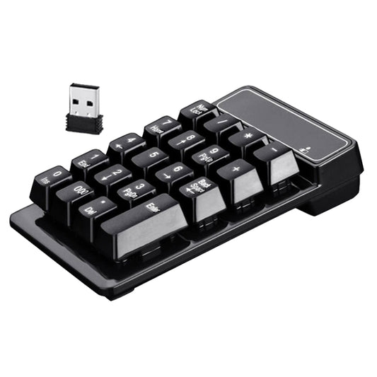 K3 19 Key 2.4G Wireless Mini Digital Keyboard Suspension Machinery Keypad(Black) - Mini Keyboard by buy2fix | Online Shopping UK | buy2fix