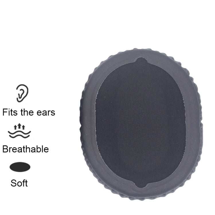 2pcs For Sony WH-CH710N/CH720N/CH700N Headphone Sponge Cover Leather Earmuffs(Blue) - Earmuff & Pad by buy2fix | Online Shopping UK | buy2fix