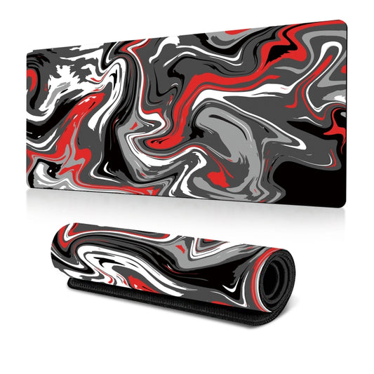 Large Abstract Mouse Pad Gamer Office Computer Desk Mat, Size: 300 x 700 x 2mm(Abstract Fluid 1) - Mouse Pads by buy2fix | Online Shopping UK | buy2fix