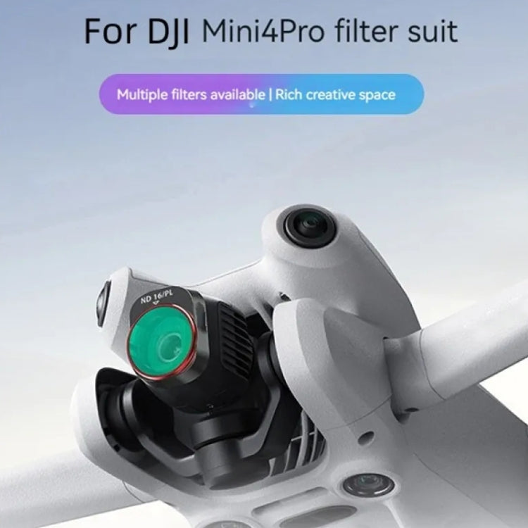 For DJI MINI 4 Pro Drone Lens Filter, Spec: ND64PL - Lens Filter by buy2fix | Online Shopping UK | buy2fix