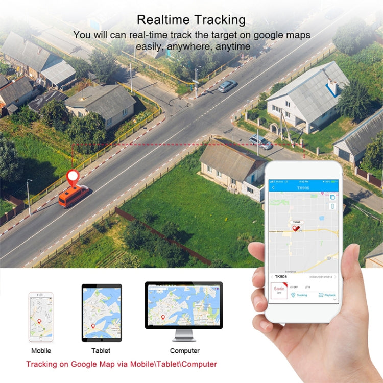 LK905 Car Truck Vehicle Tracking 3G GSM GPRS GPS Tracker - Car Tracker by buy2fix | Online Shopping UK | buy2fix