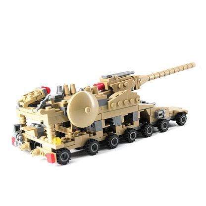 KAZI Super Tanks Building Blocks 16 in 1 Sets Bricks Model Brinquedos Toys, Age Range: 6 Years Old Above - Building Blocks by buy2fix | Online Shopping UK | buy2fix