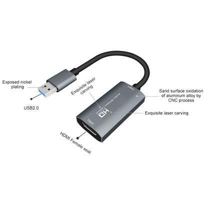 Z29 HDMI Female to USB 2.0 Male + Audio VideoCapture Box - Consumer Electronics by buy2fix | Online Shopping UK | buy2fix