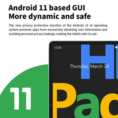 HEADWOLF Hpad1 4G LTE, 10.4 inch, 8GB+128GB, Android 11 Unisoc T618 Octa Core up to 2.0GHz, Support Dual SIM & WiFi & Bluetooth, Global Version with Google Play, US Plug(Blue) - Other by HEADWOLF | Online Shopping UK | buy2fix