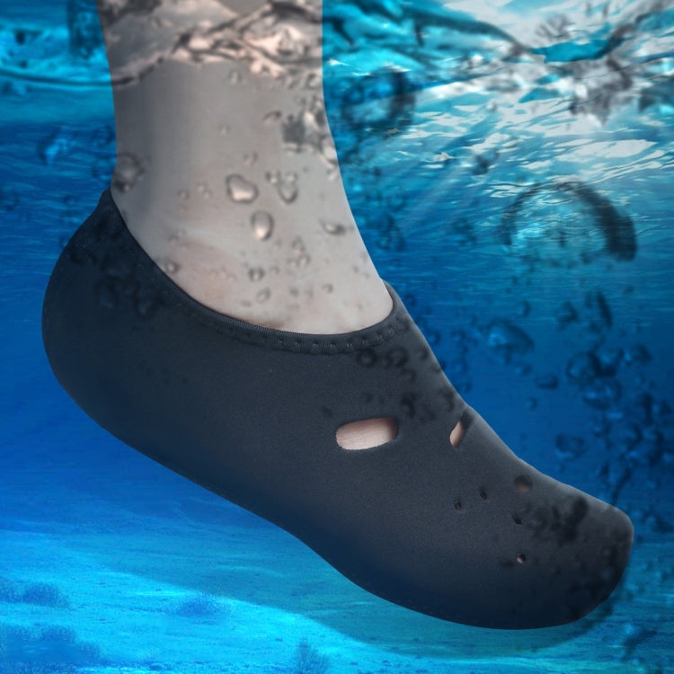 Comfortable and anti-slip 3MM swimming diving socks breathable water to swim the beach socks Size:XL (40-43)(Black) - Swimming Fins & Diving Shoes by buy2fix | Online Shopping UK | buy2fix