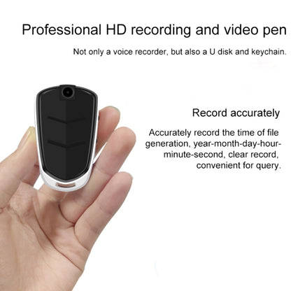 E308 16GB Portable Keychain Voice Recorder, Built-in Camera, Mic, Support TF Card - Security by buy2fix | Online Shopping UK | buy2fix