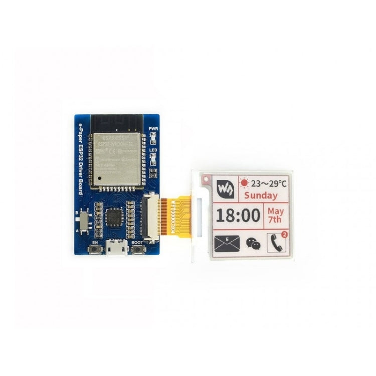 Waveshare Universal e-Paper Raw Panel Driver Board, ESP32 WiFi / Bluetooth Wireless - Modules Expansions Accessories by Waveshare | Online Shopping UK | buy2fix