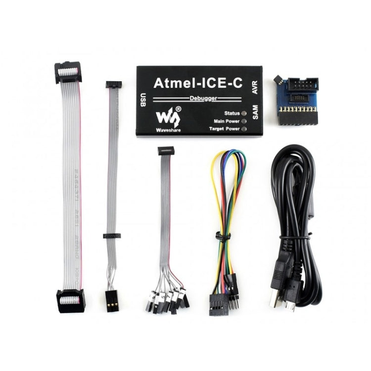 Atmel-ICE-C Kit Original PCBA Inside Full Functionality Cost Effective Development Tool for Atmel SAM / AVR Microcontrollers - Modules Expansions Accessories by Waveshare | Online Shopping UK | buy2fix