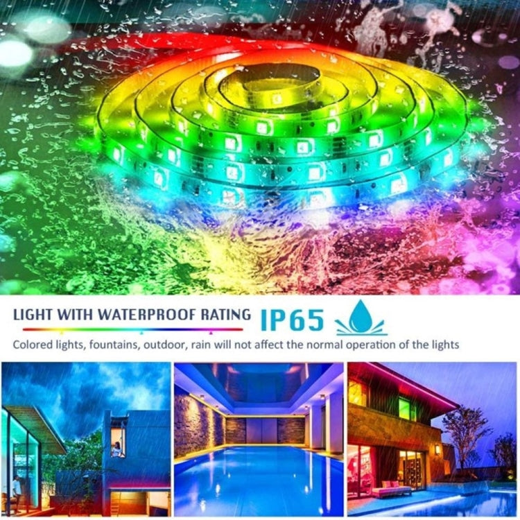 YWXLight 10m 180 LEDs SMD 5050 LED RGB Light Strip with WIFI Remote Control (Color:Waterproof Size:EU Plug) - Casing Waterproof Light by YWXLight | Online Shopping UK | buy2fix